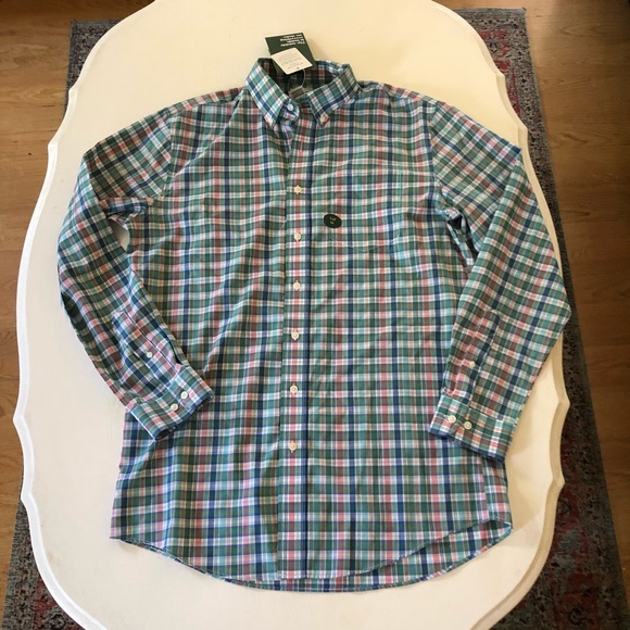 L.L. Bean Other - NWT L.L. bean Checkered Button Down Shirt